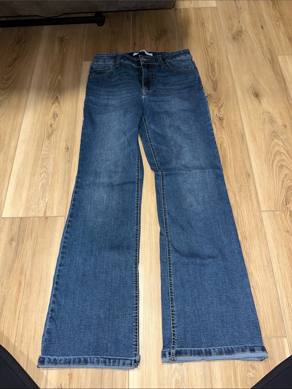 Celebrity Pink Dark Blue Flare Jeans